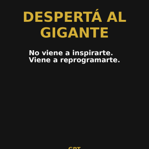 Código – DESPERTANDO AL GIGANTE INTERIOR