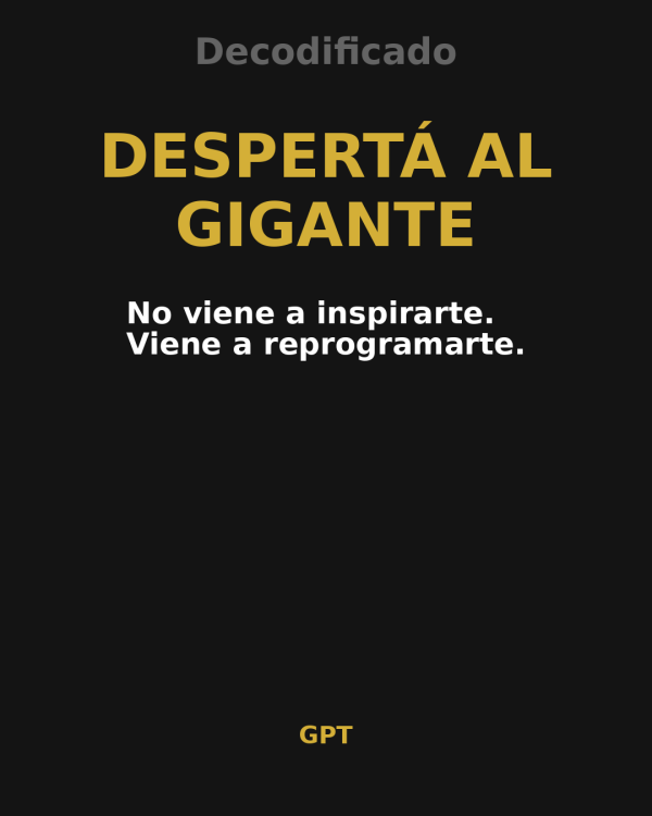 DESPERTANDO AL GIGANTE INTERIO-COACH - Imagen 2